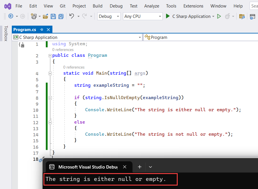 check if string not in list c#