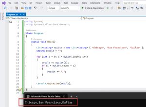 How to Convert a List to a Comma Separated String in C# ...