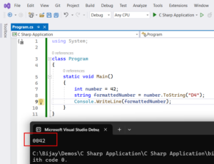 How to Convert String to Int with Leading Zeros in C#?