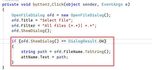 How to send emails in C# windows form application